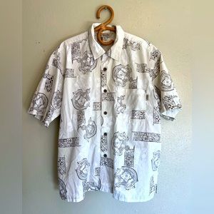 Vintage Gotcha Hawaiian vintage 90s button down shirt